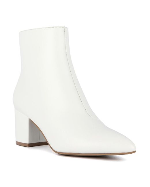 Sugar White Nightlife Ankle Boots
