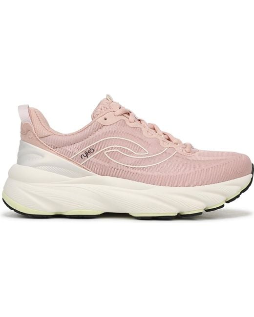 Ryka Pink Devotion Swift Round Toe Sneakers