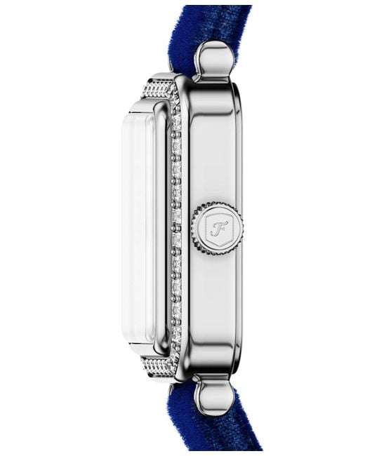 Fossil Blue Raquel Two-hand Navy Velvet Watch