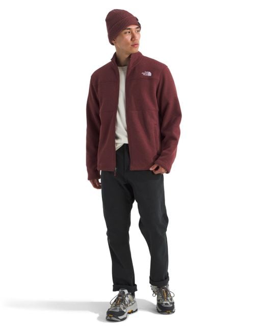 The North Face Red Gordon Lyons Full Zip Jacket for men
