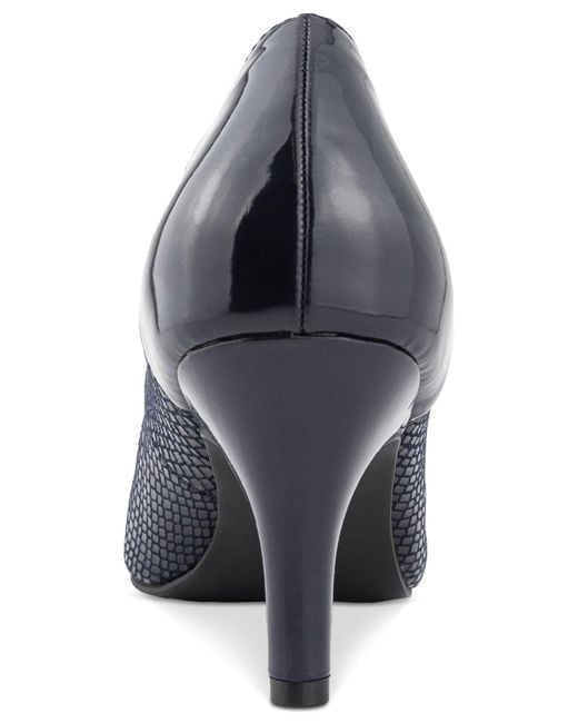 Macys navy dress on sale shoes