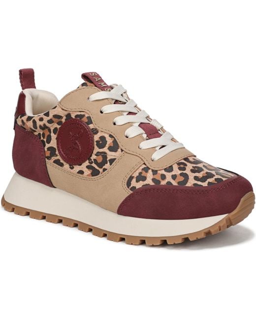 Sam & Libby Pink Randal Lace Up jogger Sneakers