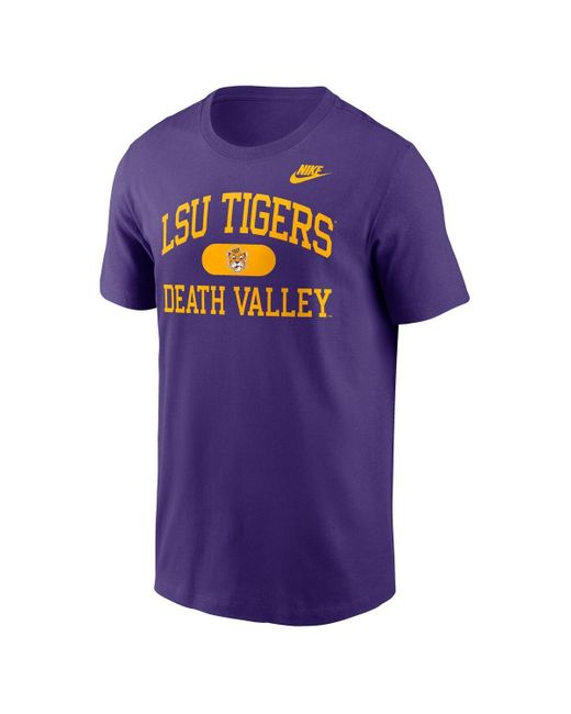Nike Purple Lsu Tigers Legacy Alma Mater T-shirt for men