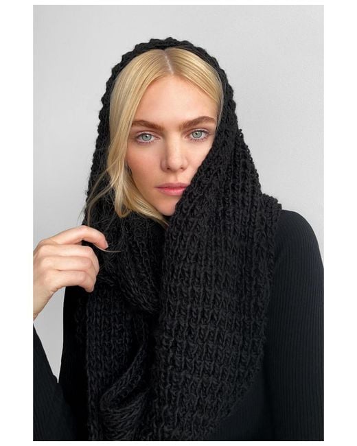 MARCELLA Blue London Infinity Scarf