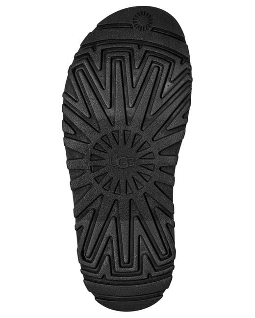 Ugg Black Goldenglow Slide Sandals