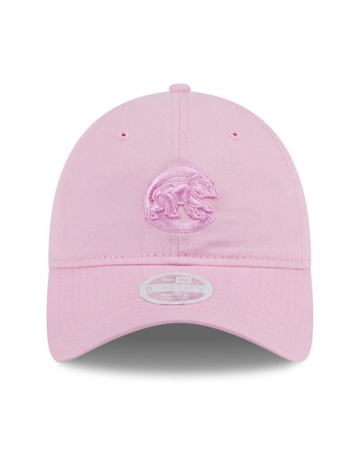 KTZ Pink Chicago Cubs Fondant 9twenty Adjustable Hat