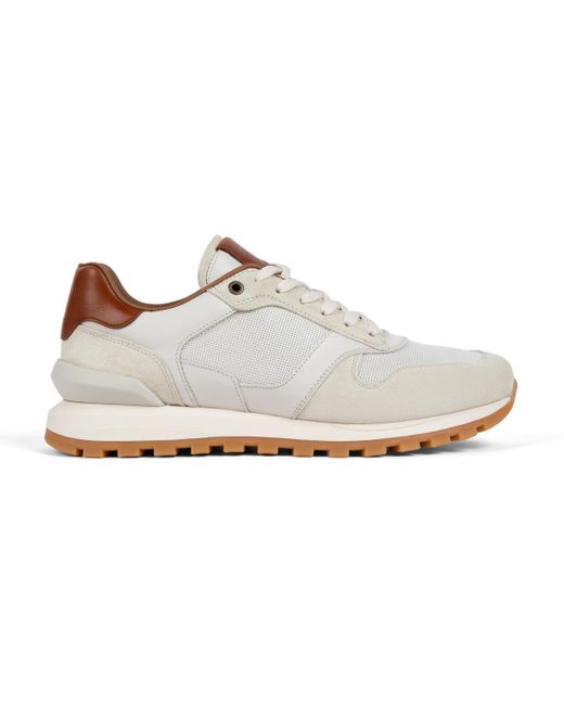 Anthony Veer White Edward Runner Sneaker for men