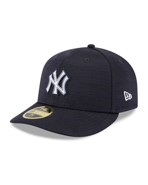 KTZ Navy New York Yankees 2023 Clubhouse Low Profile 59fifty Fitted Hat