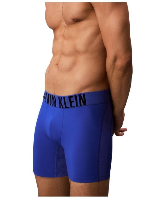 Calvin Klein Blue Intense Power Boxer Briefs for men
