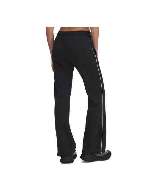 Under Armour Black Rival Piped-trim Sweatpants