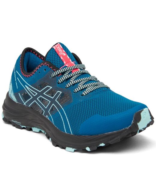 Asics Gelexcite Trail Running Sneakers From Finish Line in Blue Lyst
