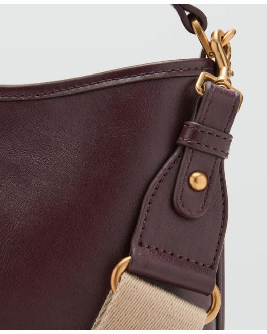 Mango Red Small Bucket Bag