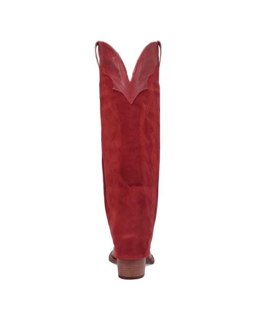 Dingo Red Wild Fire Leather Boot