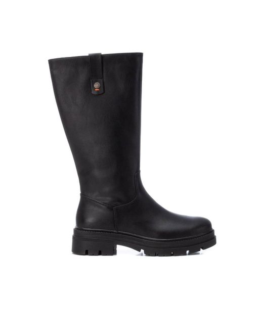 Xti Black Casual Boots By