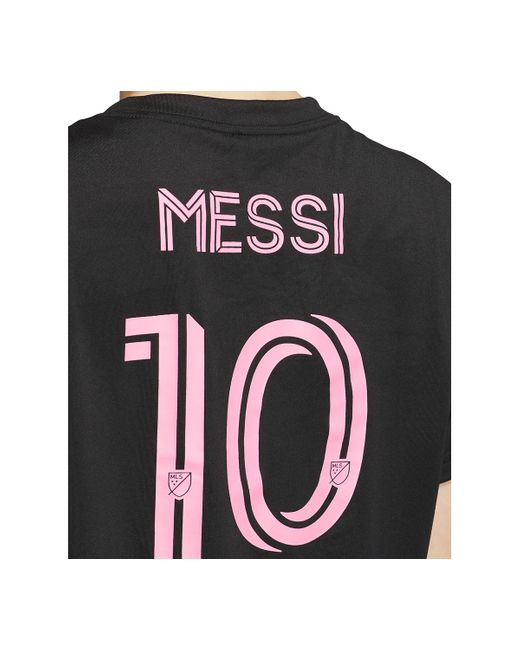 Adidas Black Lionel Messi Inter Miami Cf Soccer Jersey