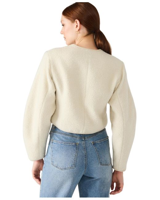 Steve Madden Blue Emili Long Sleeve Jacket