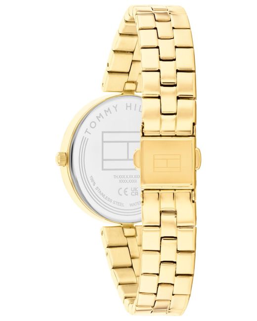Tommy Hilfiger Metallic Quartz -tone Stainless Steel Watch 34mm