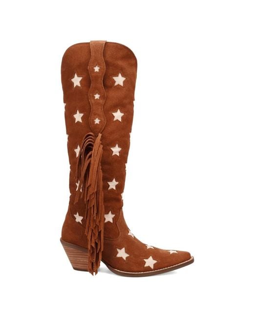 Dingo Brown Super Star Suede Boot