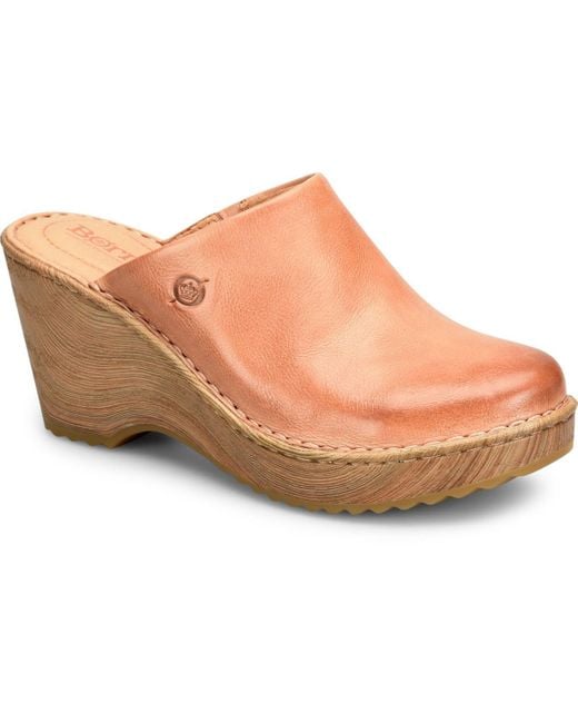 Born Leather Natalie Comfort Clog Shoe Lyst
