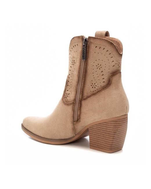 Xti Brown Refresh Fashion Western Booties By