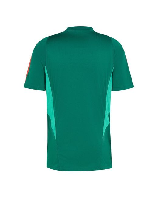 Adidas Green Manchester United 2023/24 Training Jersey for men