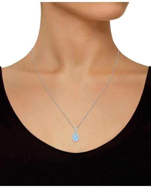 Macy's Blue Lab-created Ruby (1-1/4 Ct. T.w.