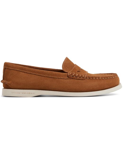 Sperry Top-Sider Brown Authentic Original Round Toe Loafers