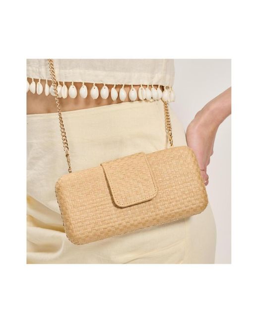 Moda Luxe White Sylvi Evening Bag