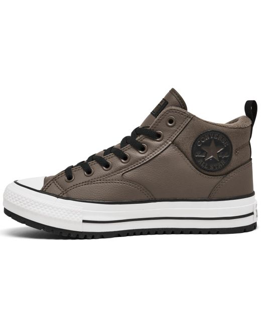 Converse Gray Chuck Taylor All Star Malden Street Boot Casual Sneaker Boots From Finish Line for men