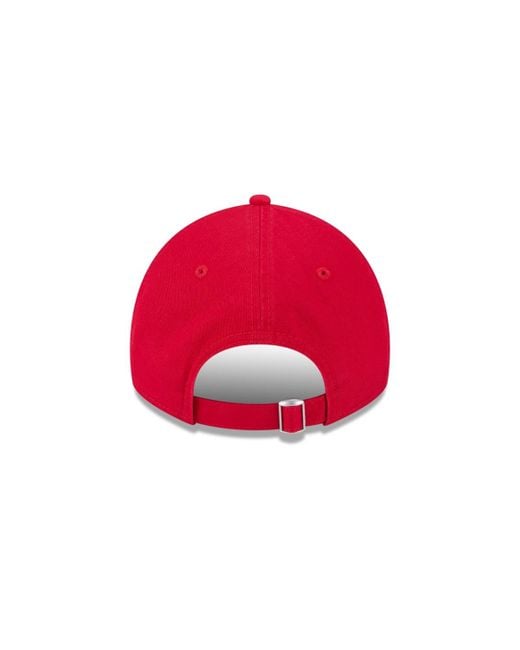 KTZ Red Los Angeles Angels 2024 Mother's Day 9twenty Adjustable Hat