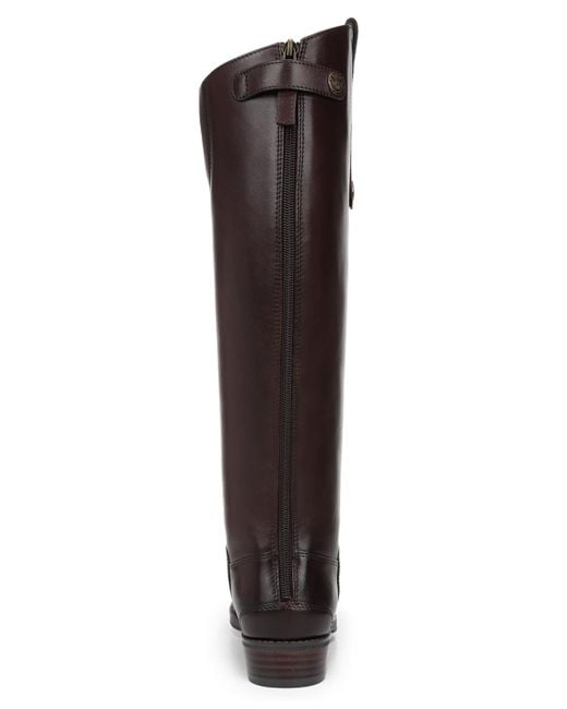 Sam Edelman Brown Penny Knee-high Riding Boots