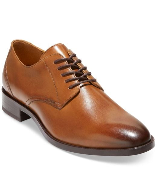 Cole Haan Hawthorne Plain Oxford Dress Shoe in Brown for Men Lyst