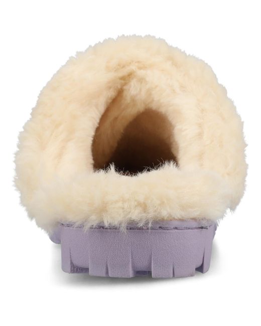 Journee Collection Purple Kalli Round Toe Clogs