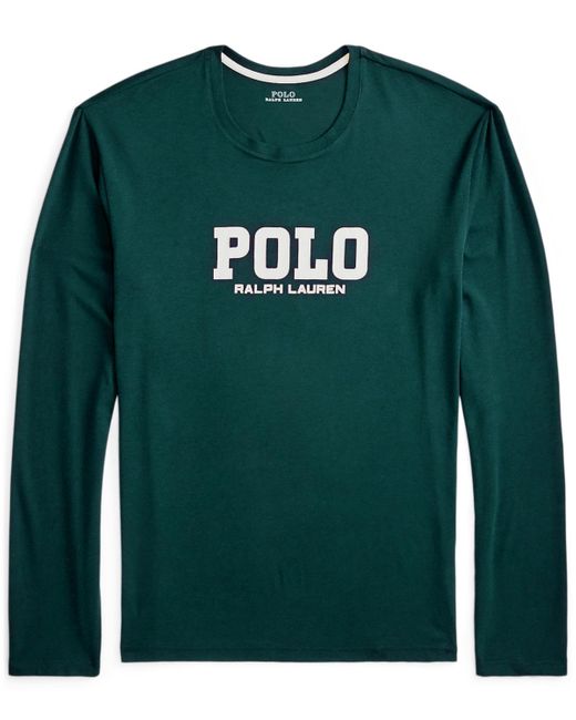 Polo Ralph Lauren Green Long Sleeve Crewneck T-shirt for men