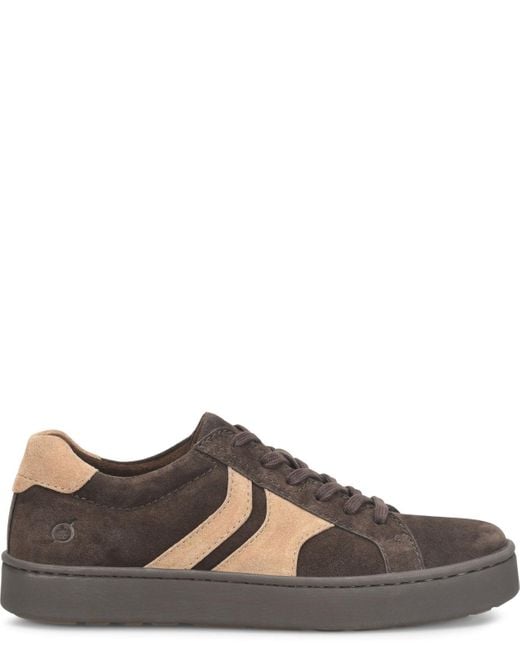 Born Brown Beck Tie Sneakers for men