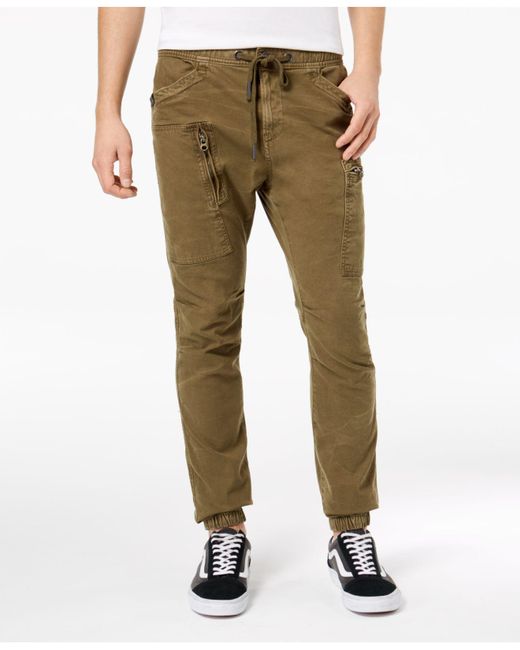 Utility Jogger Pants in Green for Men 