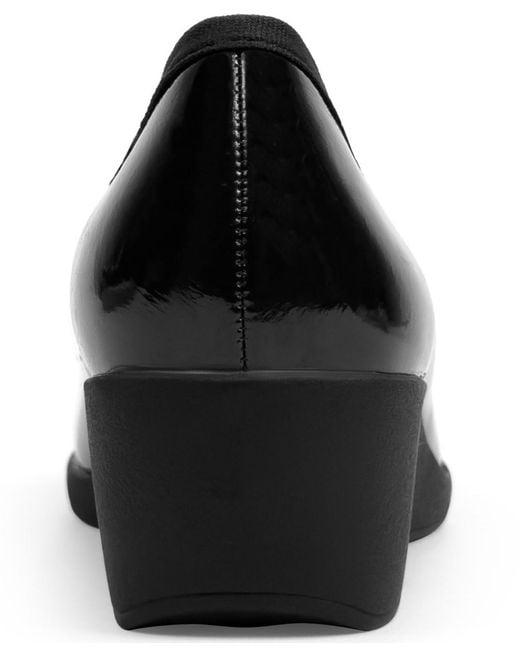 Aerosoles Black Tema Wedge Pump