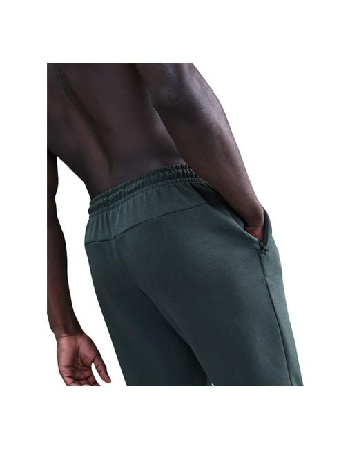 Nike Black Primary Dri-fit Uv Versatile joggers for men