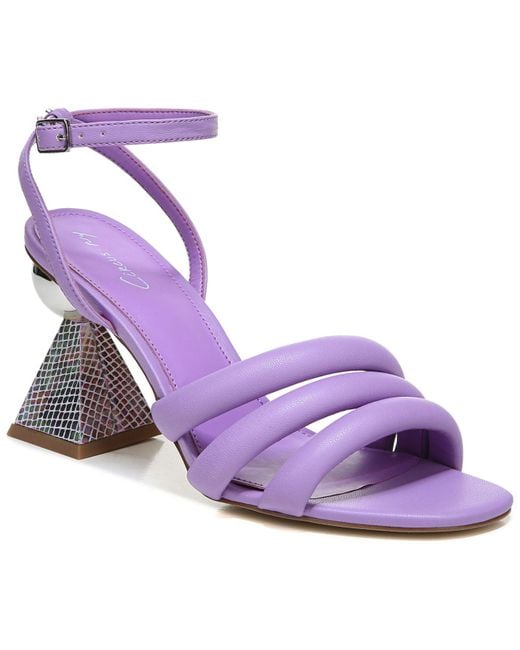 Purple store dress sandals
