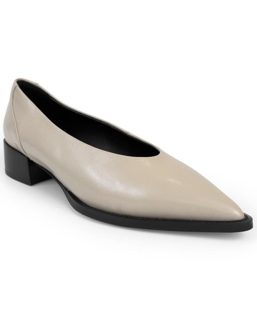 Aerosoles White Mide Tailored Flat