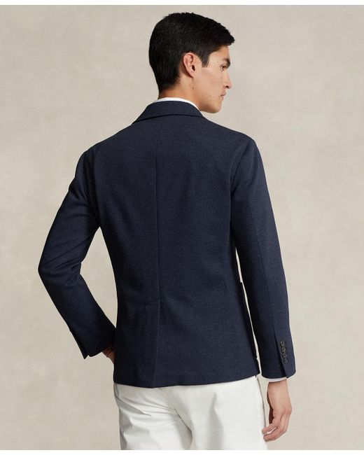 Polo Ralph Lauren Blue Soft Herringbone Sport Coat for men