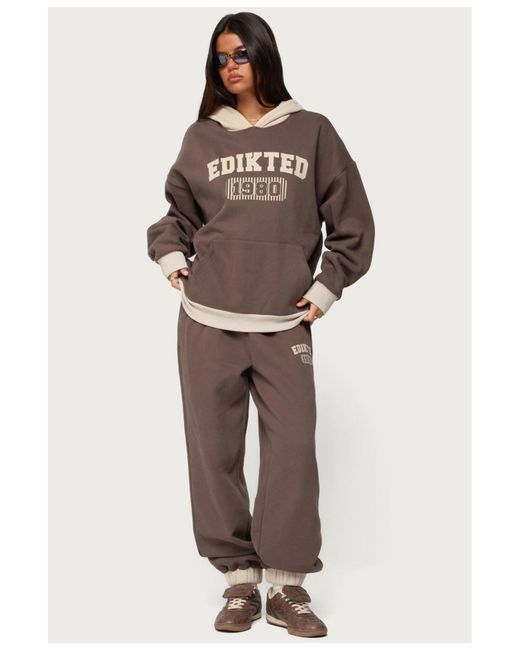 Edikted Natural 1980 Sweatpants