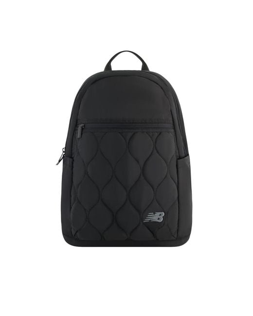 New Balance Black Quilted Backpack