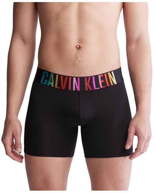 Calvin Klein Black Intense Power Pride Boxer Briefs for men