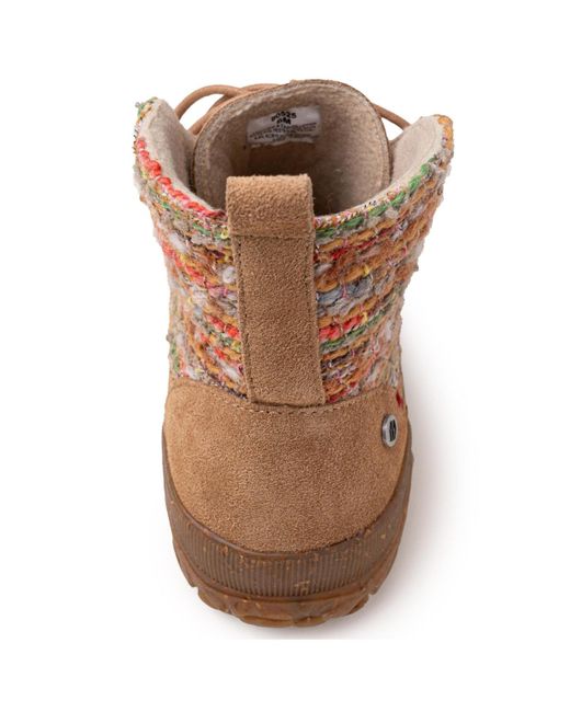 Minnetonka Brown Tealey Lace-up Suede Ankle Boots