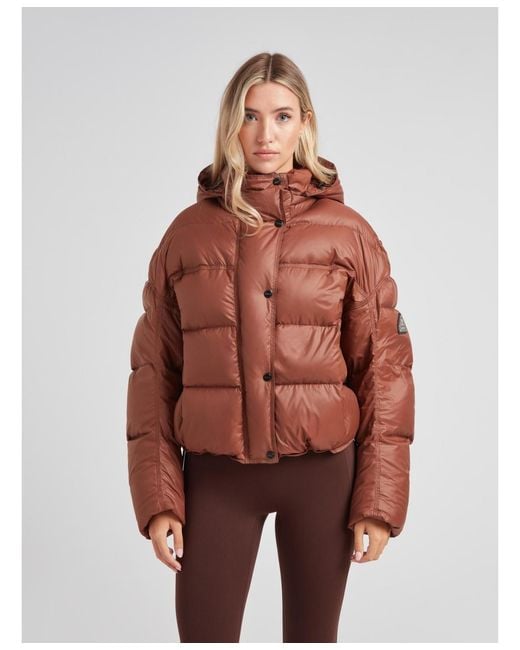 Jacket Red Cloud Boss Hooded Puffer Jacket
