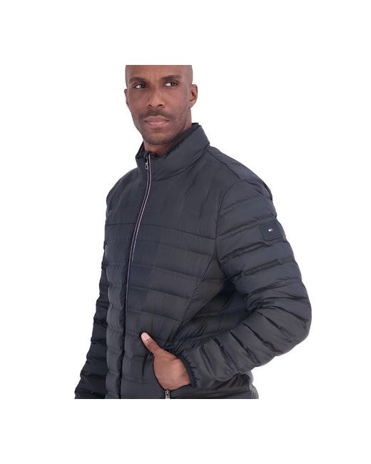 Tommy Hilfiger Blue Real Down Packable Jacket for men