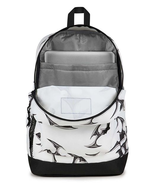 Jansport White Cross Town Plus Backpack