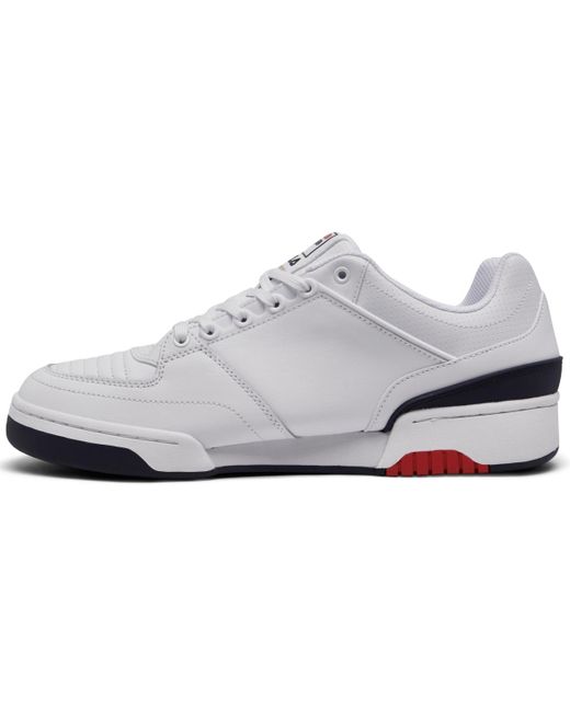 Fila White Targa Nt Low Casual Tennis Sneakers From Finish Line for men