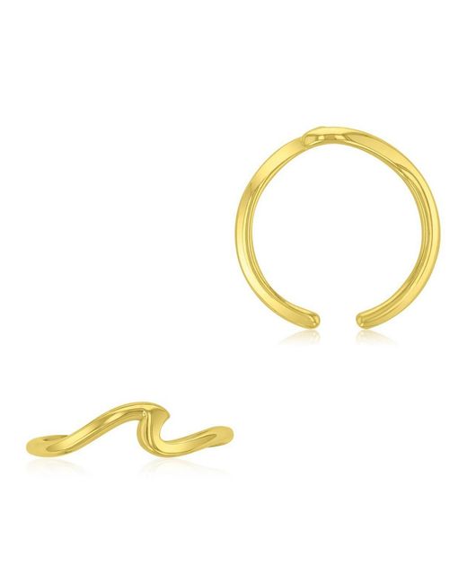 Roxy Waterproof Yellow Discs Toe Ring